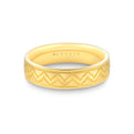 Shell Ascend Engraved Summit Mens Band - Theo