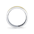 Shell Ascend Two Tone Contoured Mens Band - Fisher