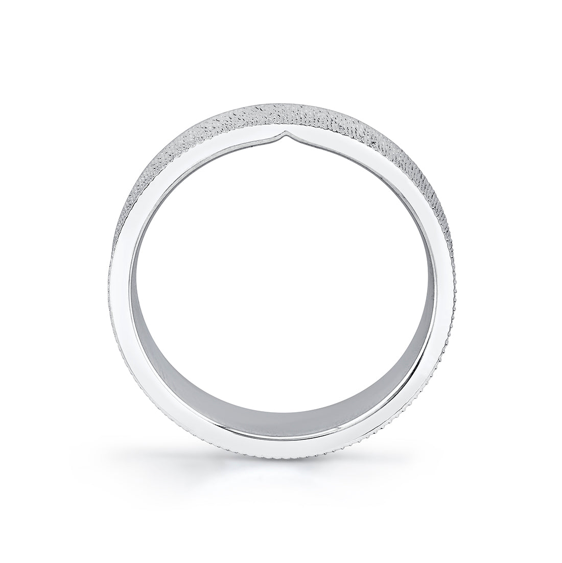 Legacy Shell Knurled Mens Band - Jesse