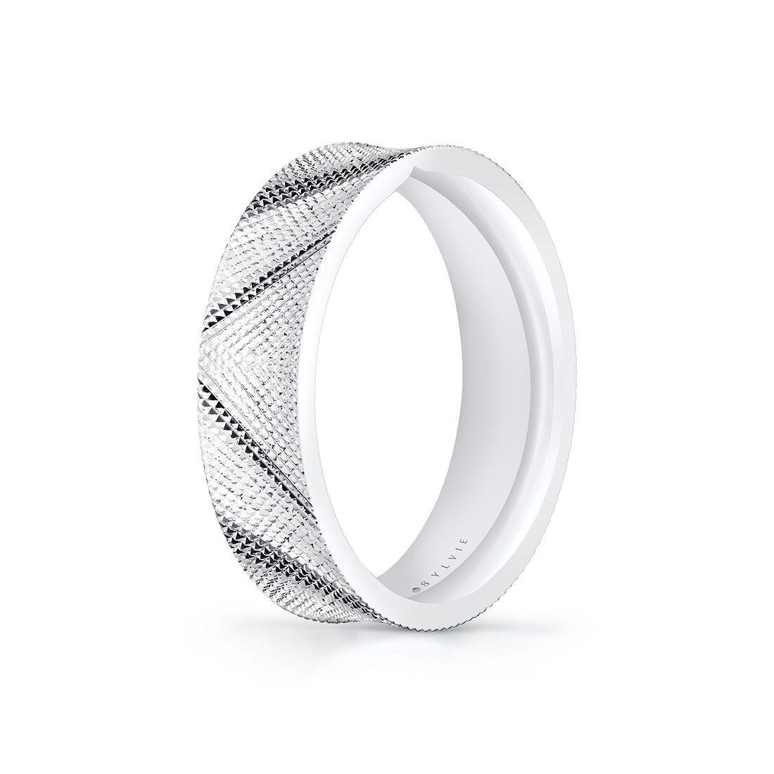 Legacy Shell Knurled Mens Band - Jesse