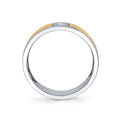 Shell Ascend Two Tone Brushed Mens Band - Finn