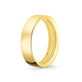 Shell Apex Polished Mens Band - Tate