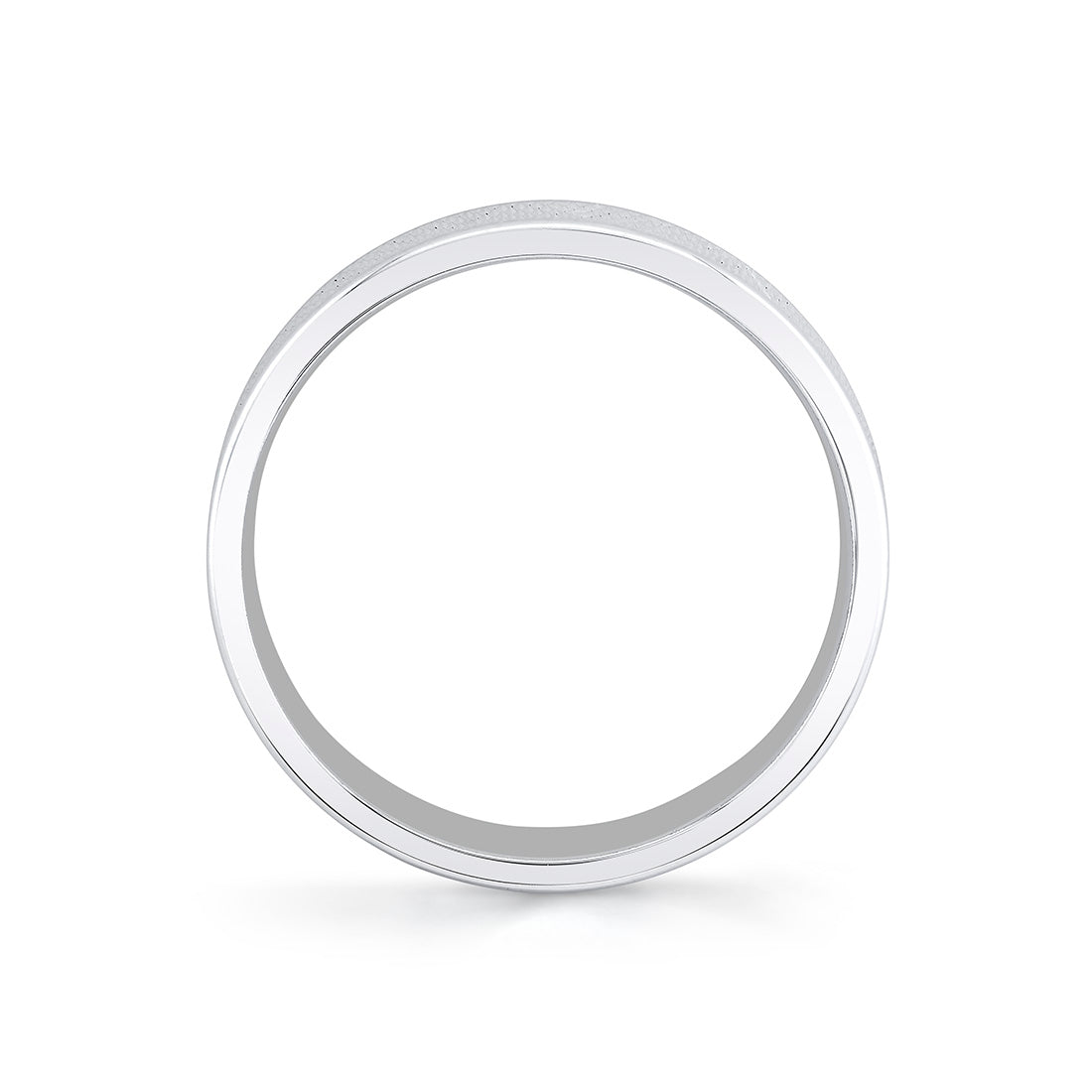 Knurled Mens Band - Qadry