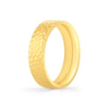 Hammered Mens Band - Umber