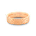 Hammered Mens Band - Umber