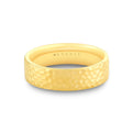 Hammered Mens Band - Umber