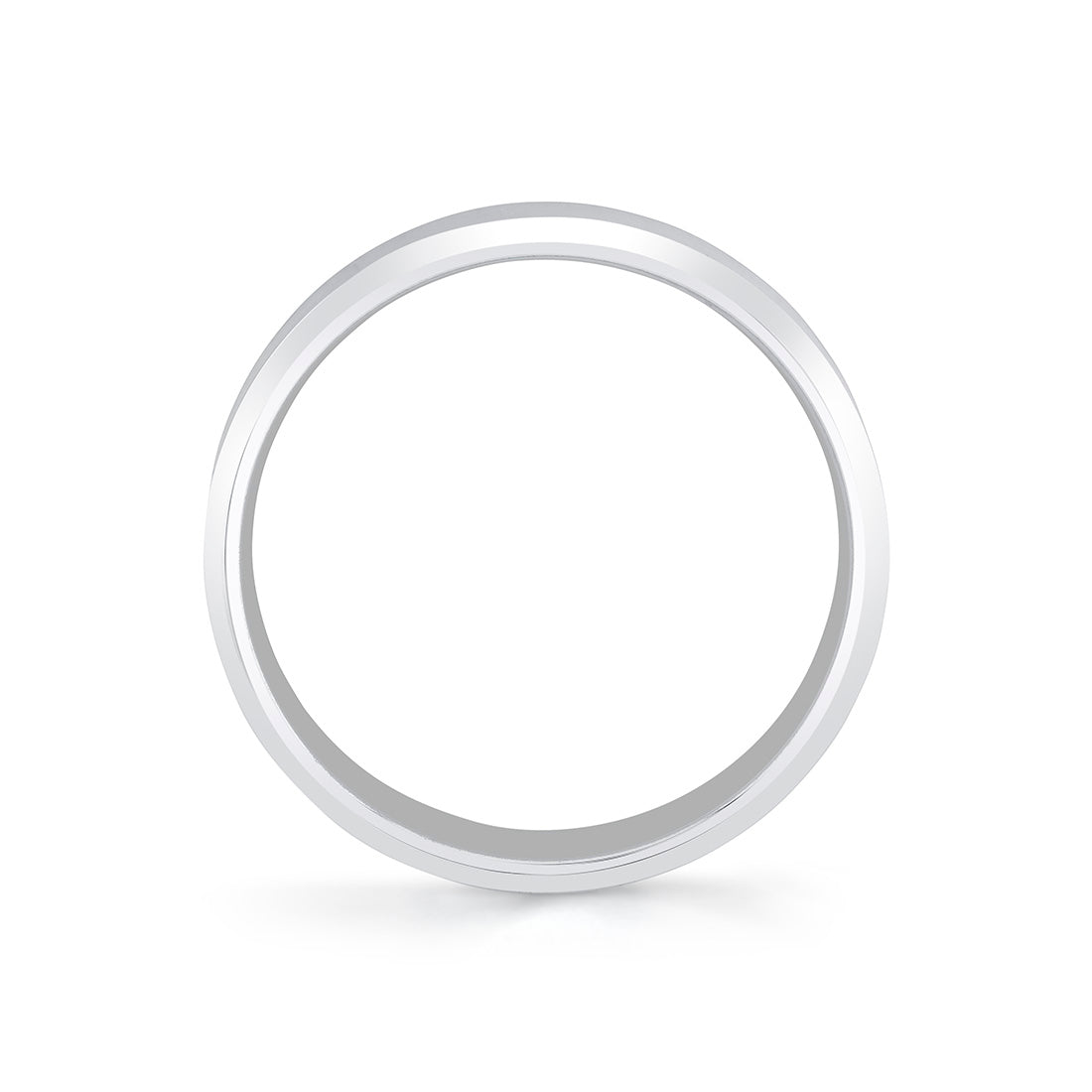 Bevel Fit Brushed Mens Band - Tyson
