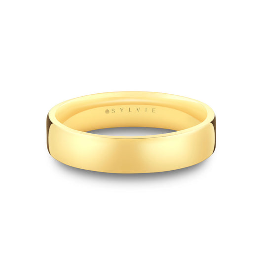 5 mm Polished Mens Band - Xeno
