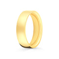6 mm Brushed Mens Band - Xeno