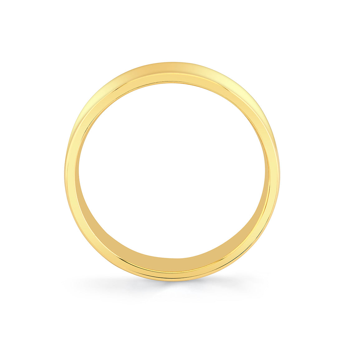 6 mm Brushed Mens Band - Xeno