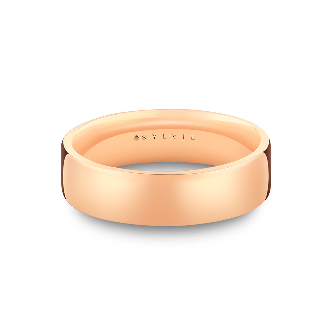 6 mm Brushed Mens Band - Xeno