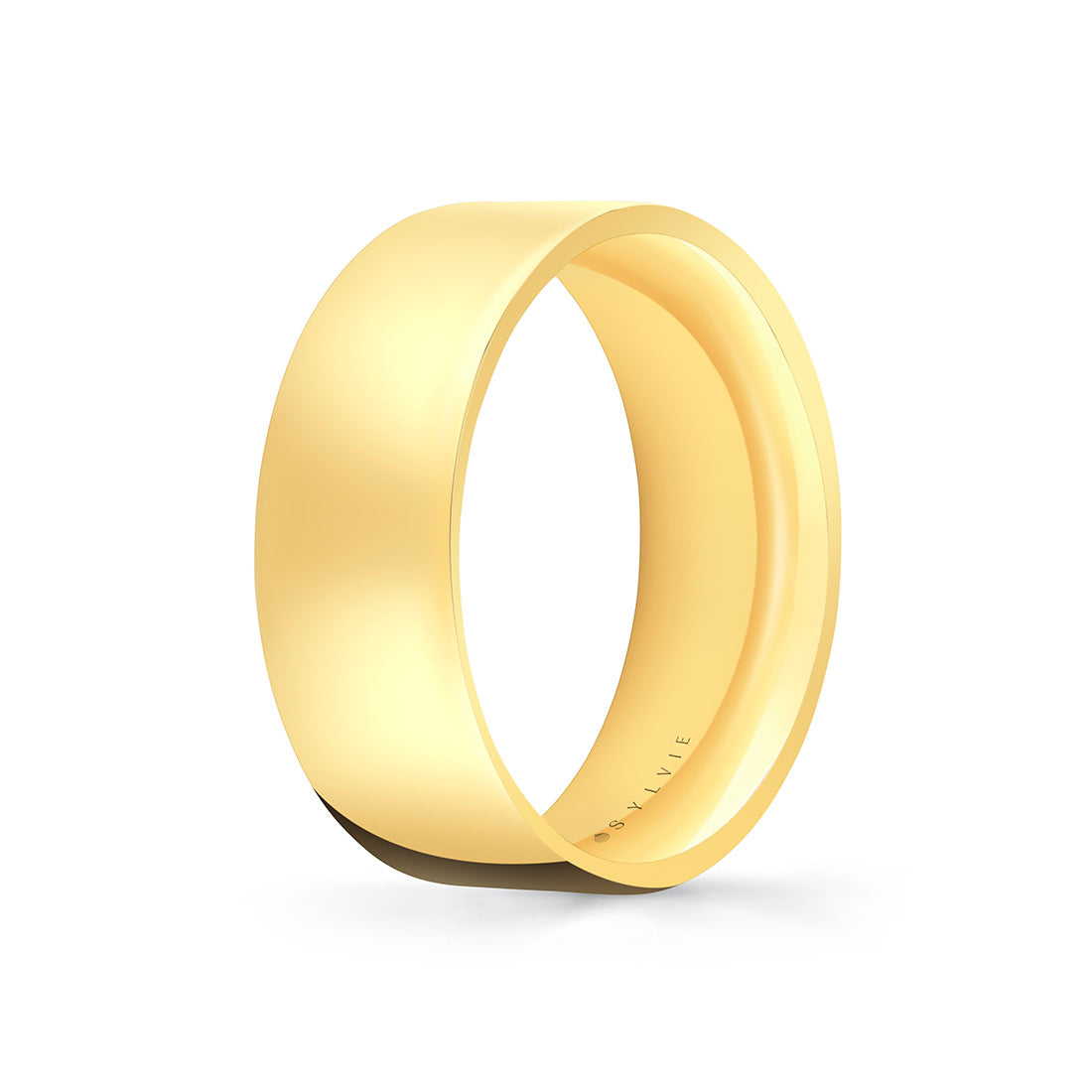 8 mm Polished Mens Band - Xeno