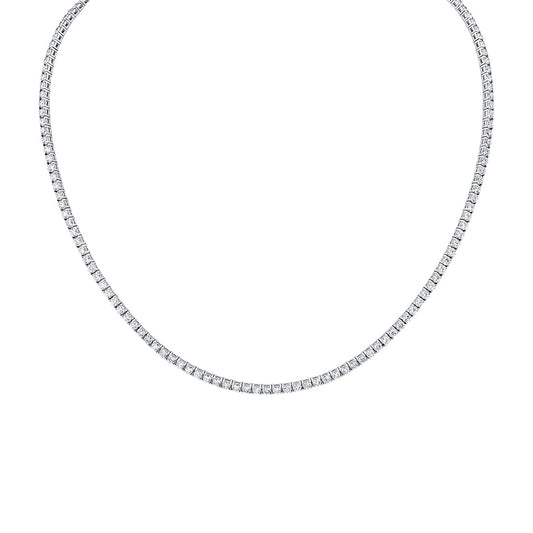 Diamond Tennis Choker Necklace