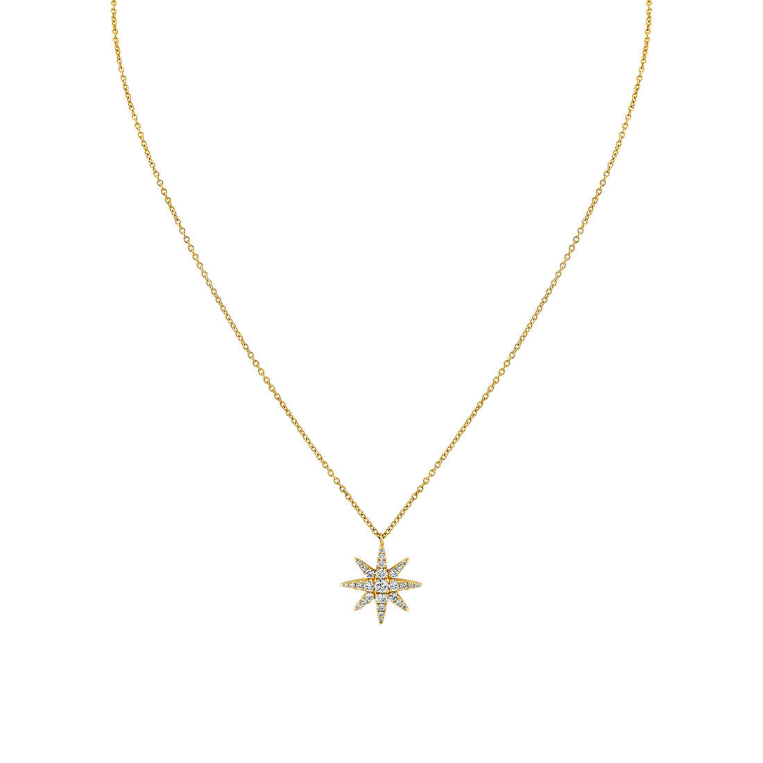 Solaz Sun Diamond Necklace
