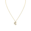 Solaz Open Sun Diamond Necklace