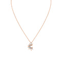 Solaz Open Sun Diamond Necklace