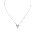 Eternelle Diamond Heart Necklace