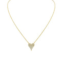 Eternelle Diamond Heart Necklace