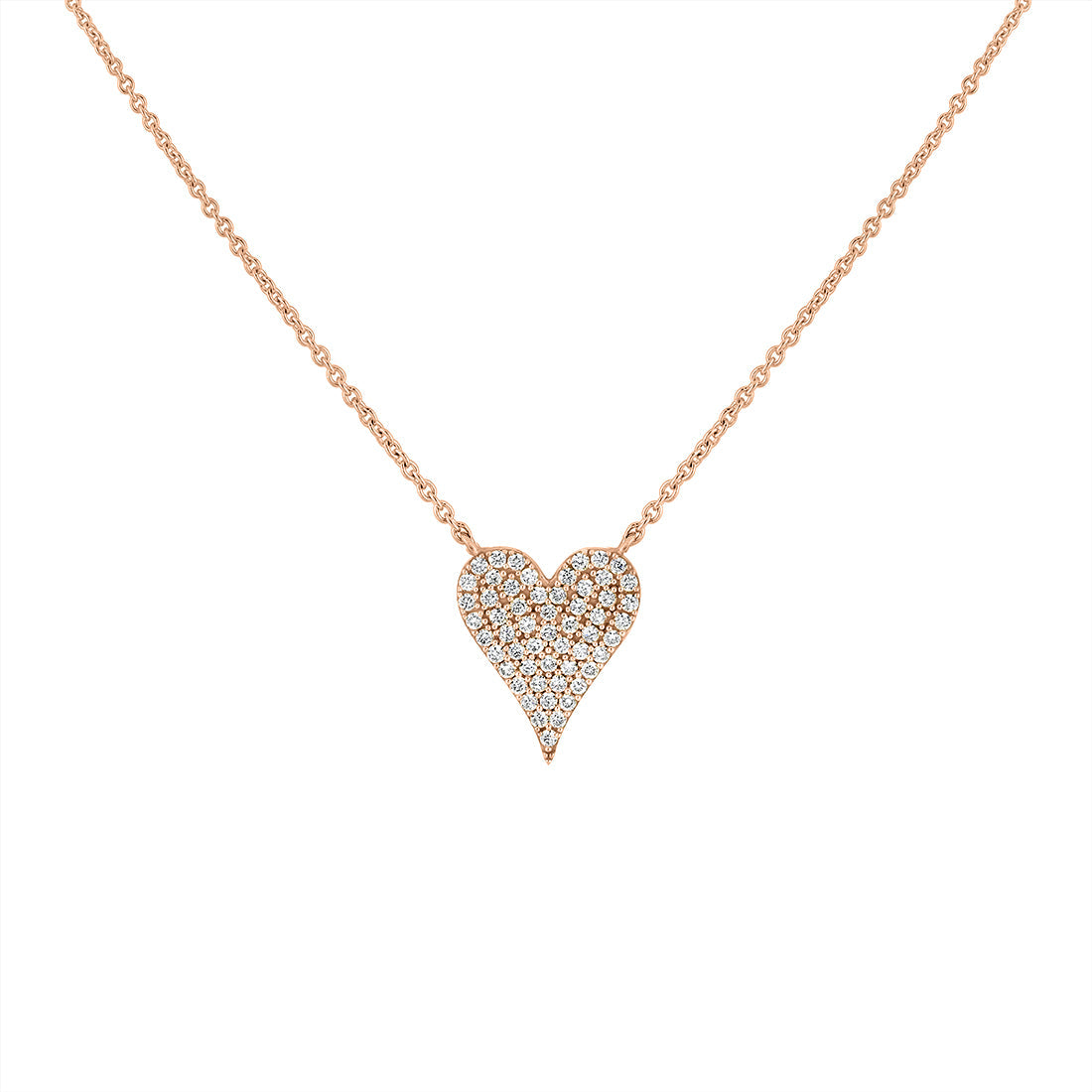 Eternelle Diamond Heart Necklace