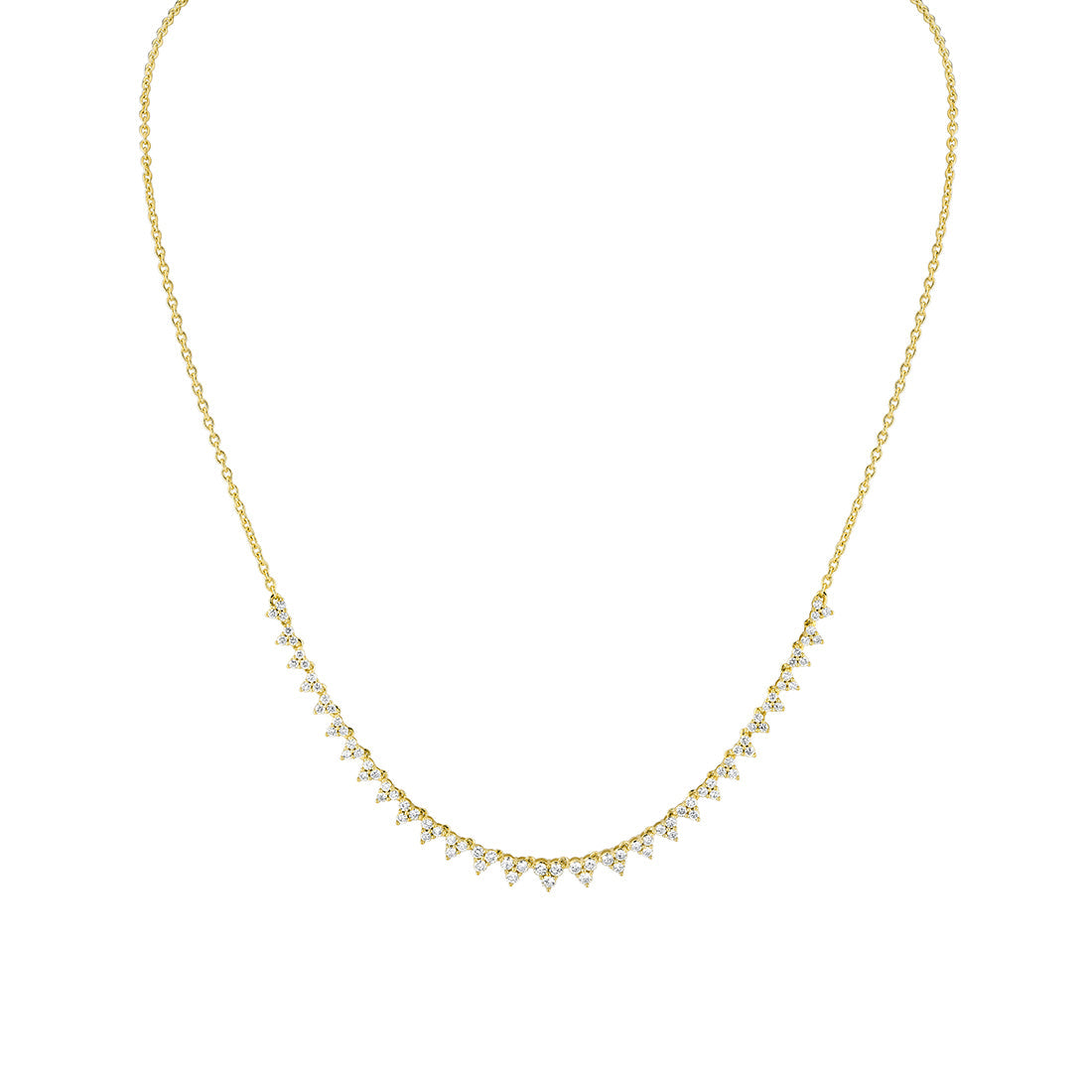 Eternelle Diamond Trio Necklace