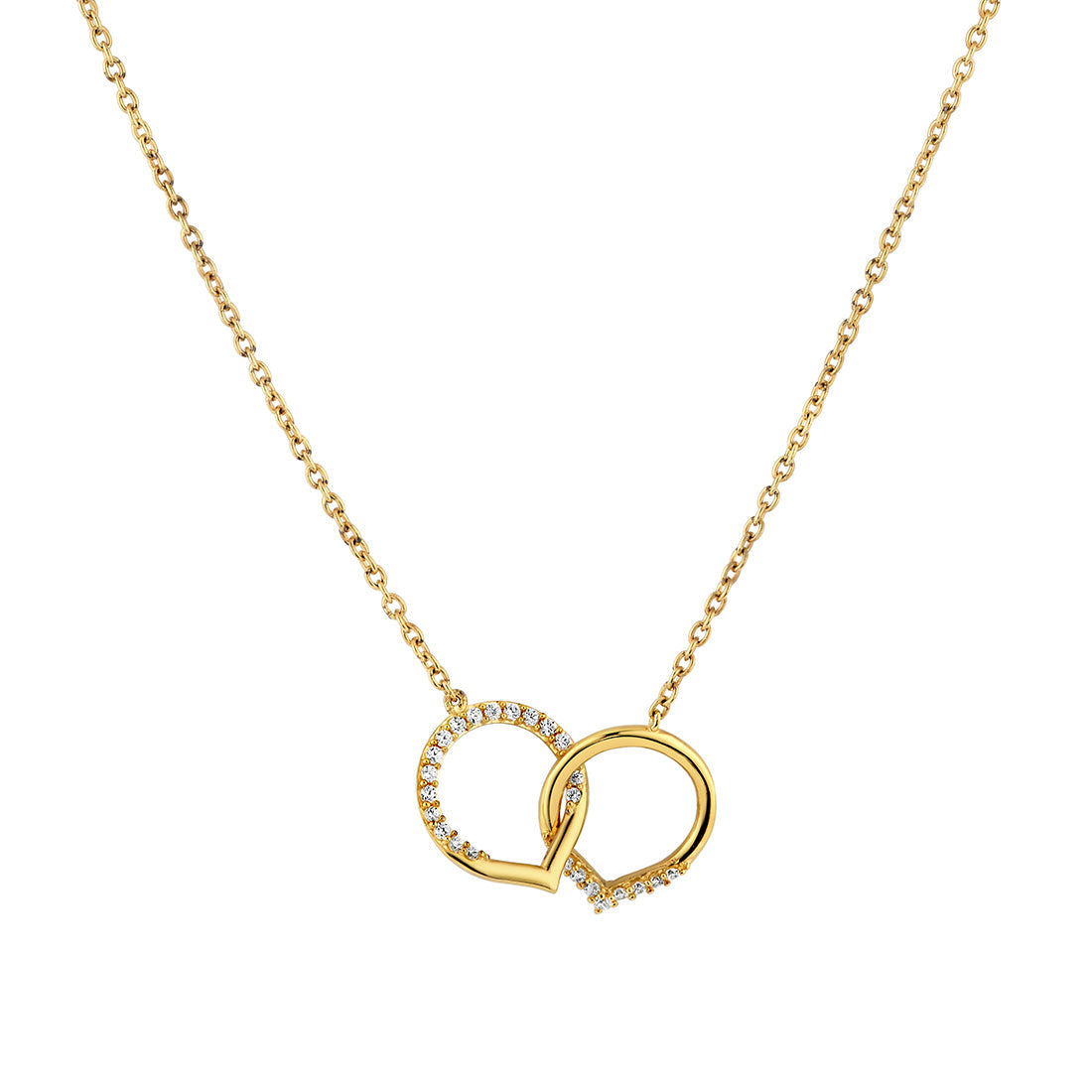 Shell Heritage Linked Shell Diamond Necklace