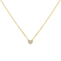 Eternelle Small Diamond Heart Necklace