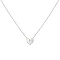 Eternelle Scattered Diamond Heart Necklace