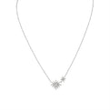 Solaz Sun Bursts Diamond Necklace