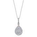 Teardrop Diamond Pendant