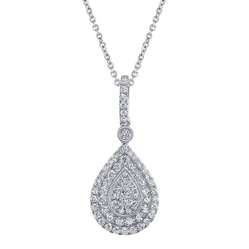Classic Round Brilliant Diamond Pendant