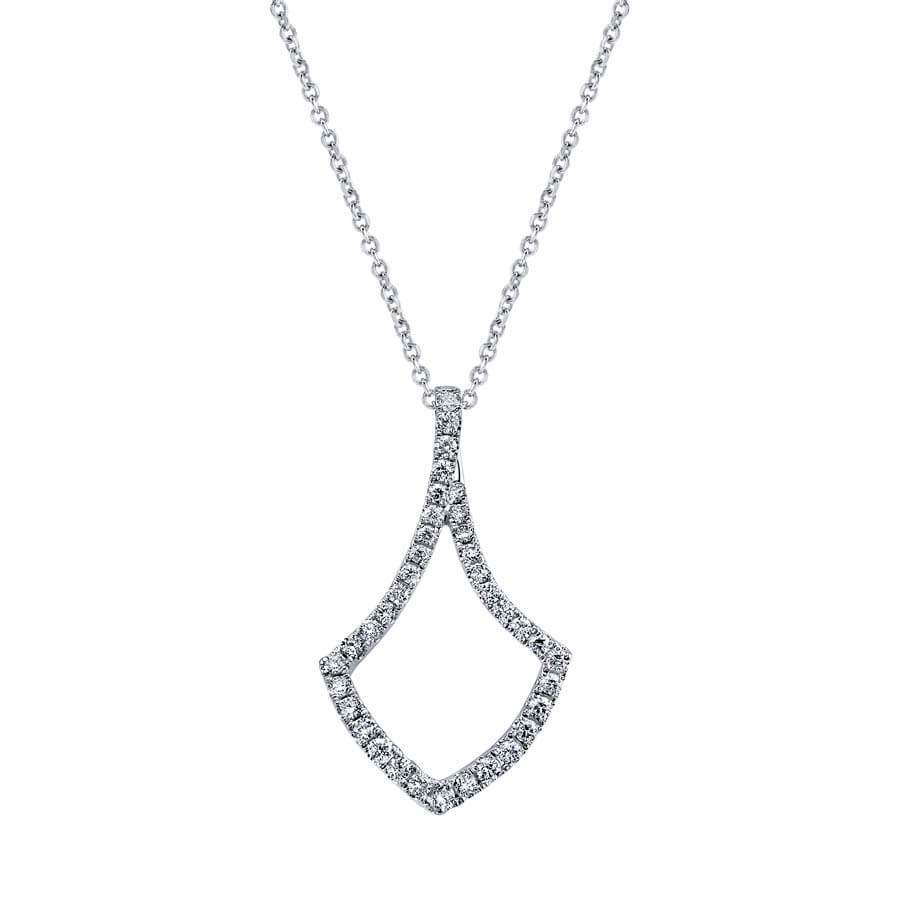 Modern Diamond Pendant