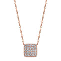 Modern Rose Gold Pendant