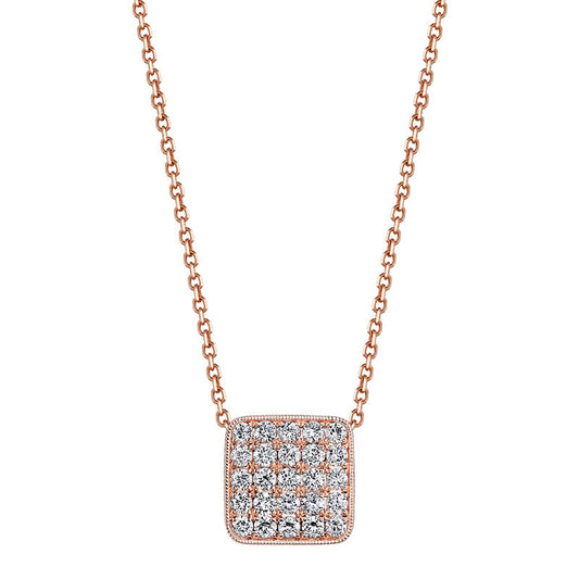 Modern Rose Gold Pendant