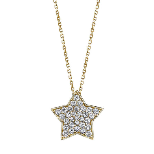 Modern Star Shaped Pendant