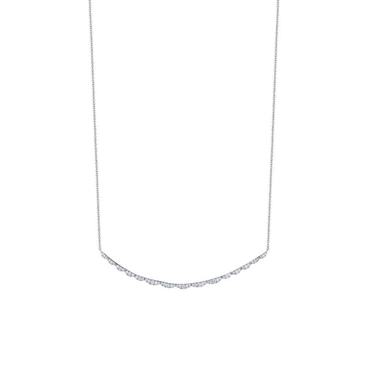 Scallop Diamond Pendant