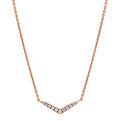 V Shaped Diamond Pendant