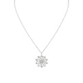 Solaz Sun Spaced Diamond Pendant