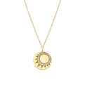 Solaz Sun Rays Diamond Pendant