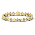 Open Vlora Star Bracelet with Diamonds