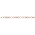 Diamond Open Honeycomb Link Bracelet