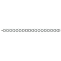 Diamond Open Honeycomb Link Bracelet