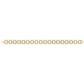 Diamond Open Honeycomb Link Bracelet