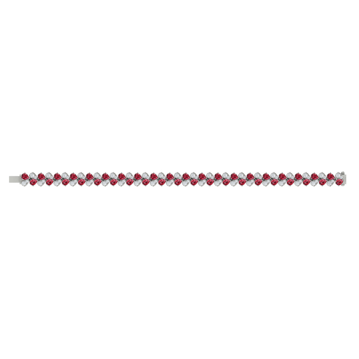 Diamond and Ruby Bracelet