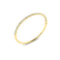 Diamond Baguette Hinged Bangle