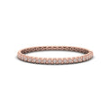 Diamond Tufted Vlora Star Hinged Bangle