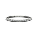 Diamond Tufted Vlora Star Hinged Bangle