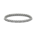 Alternating Diamond Twist Bangle Bracelet