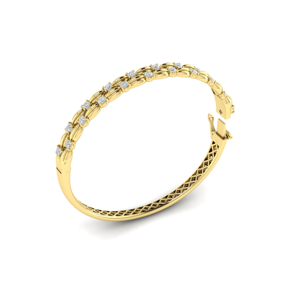 Double Madeleine Bangle