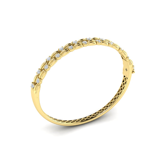 Double Madeleine Bangle