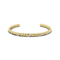 Slim Conch Twist Cuff Bracelet